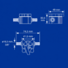 CARAWATER - DIGI FLOWMETER 8300T-22F