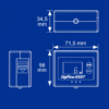 CARAWATER - DIGI FLOWMETER 8300T-22F