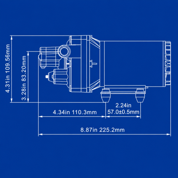 CARAWATER PUMP 11.3 L/pm