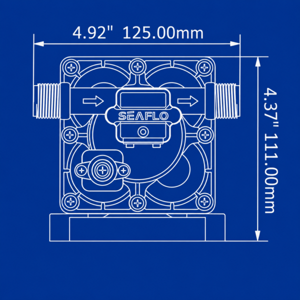 CARAWATER PUMP 11.3 L/pm