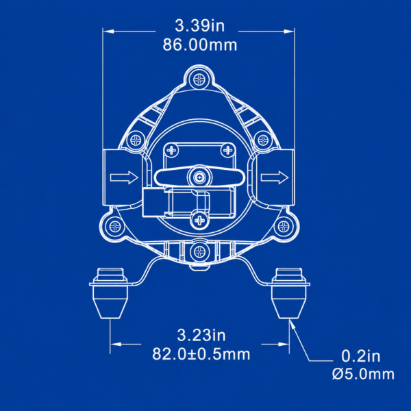 CARAWATER PUMP 5.6 L/pm
