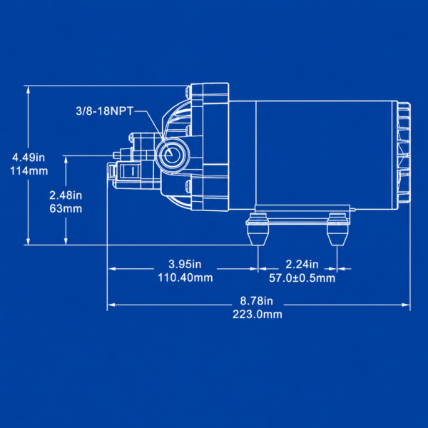 CARAWATER PUMP 5.6 L/pm