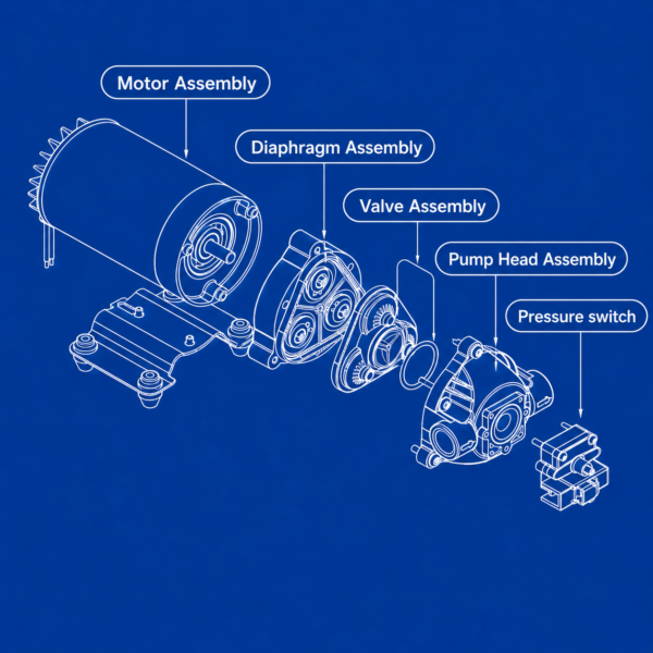 CARAWATER PUMP 5.6 L/pm