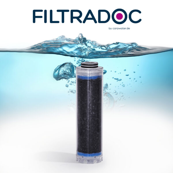 Filtradoc Pre 10" Activated Carbon Replacement Filter CARAWATER FILTRADOC PRE SPEED - TRIO V3 10“ (Sediment, Activated Carbon, Limescale Reduction and Ultrafiltration Membrane Filter)