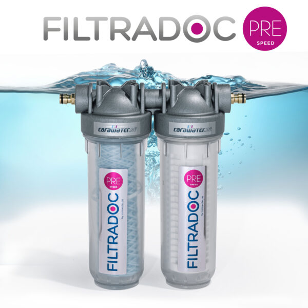 Filtradoc Pre 10" Duo CARAWATER FILTRADOC PRE SPEED - DUO V1 10“ (Sediment and Ultrafiltration Membrane Filter)