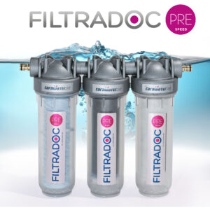CARAWATER FILTRADOC PRE SPEED - TRIO V1 10“ (Sediment, Limescale Reduction and Ultrafiltration Membrane Filter)
