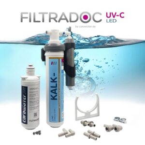 Protect+ L Lime- UVC MIDI 6L complete CARAWATER FILTRADOC PROTECT+ UV-C LED 6L/pm + FILTRADOC L (Limescale Removal)