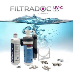 Protect+ M Lime- UVC MIDI 6L complete CARAWATER FILTRADOC PROTECT+ UV-C LED 6L/pm + FILTRADOC M (Limescale Removal)