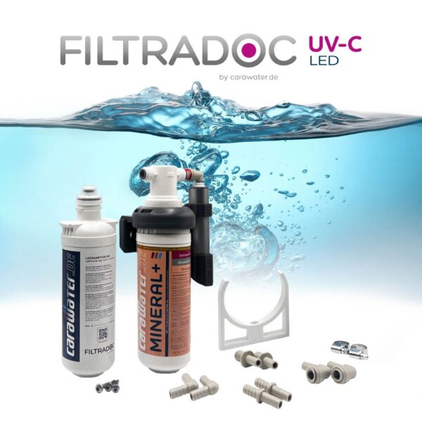 CARAWATER FILTRADOC PROTECT+ UV-C LED 3L/pm + FILTRADOC M (Mineral+)
