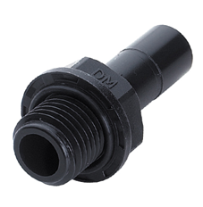 DMfit - ADAPTOR BSP(P) STRAIGHT (Stem to Male Thread) SAB