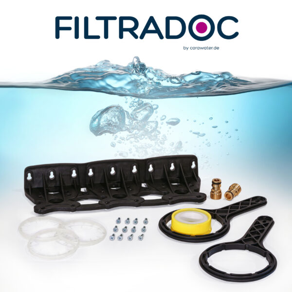 CARAWATER FILTRADOC PRE SPEED - TRIO V1 10“ (Sediment, Limescale Reduction and Ultrafiltration Membrane Filter)