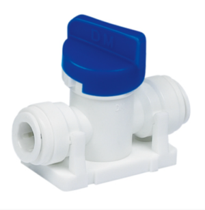 AHUCS - HAND VALVE UNION CONNECTOR SMALL SHORT HANDLE (IMPERIAL) DMfit - HAND VALVE UNION CONNECTOR SMALL SHORT (Tube to Tube) HUCS