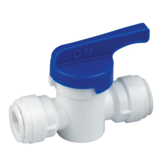 DMfit - HAND VALVE UNION CONNECTOR SMALL (Tube to Tube) HUC