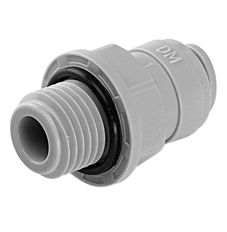 MCB - MALE CONNECTOR BSP(P) THREAD (IMPERIAL) DMfit - CONNECTOR BSP(P) STRAIGHT (Tube to Male Thread) MCB